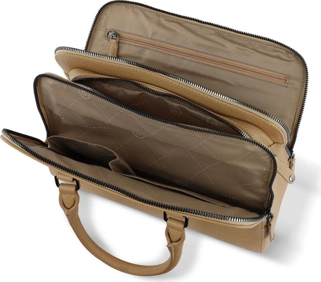 Petit Sac à Main Elsa Bugatti Marron Clair Idéal pour le Travail et Sorties - 6