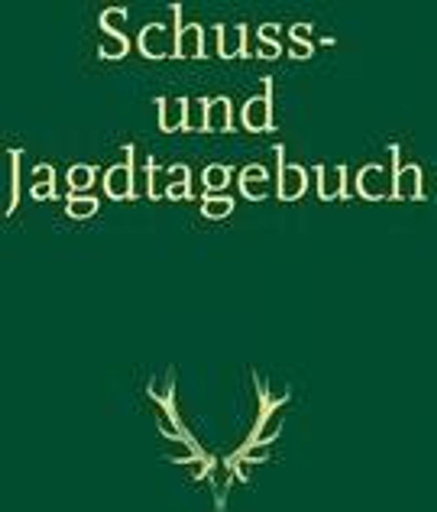 Schuss- und Jagdtagebuch Produktbild 