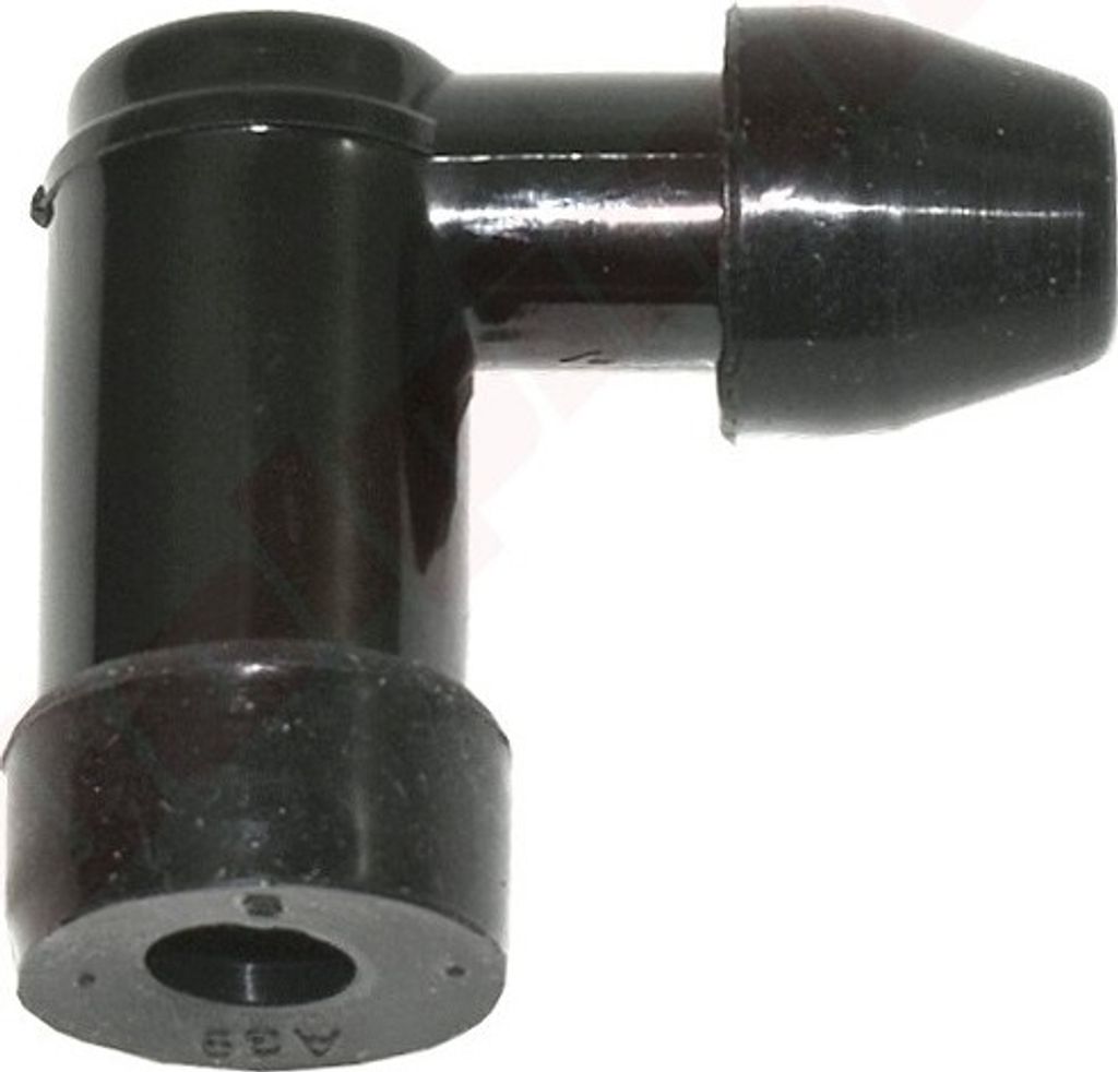 Zündkerzenstecker mit 90 Grad Winkel für 7mm Durchmesser Zündkabel, Serie Super
