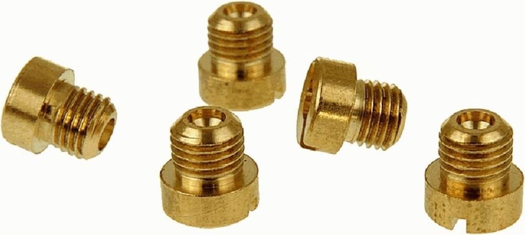 Hauptdüse für DELLORTO Vergaser 6mm, Größe 040 Ersatz Roller Moped Abstimmung