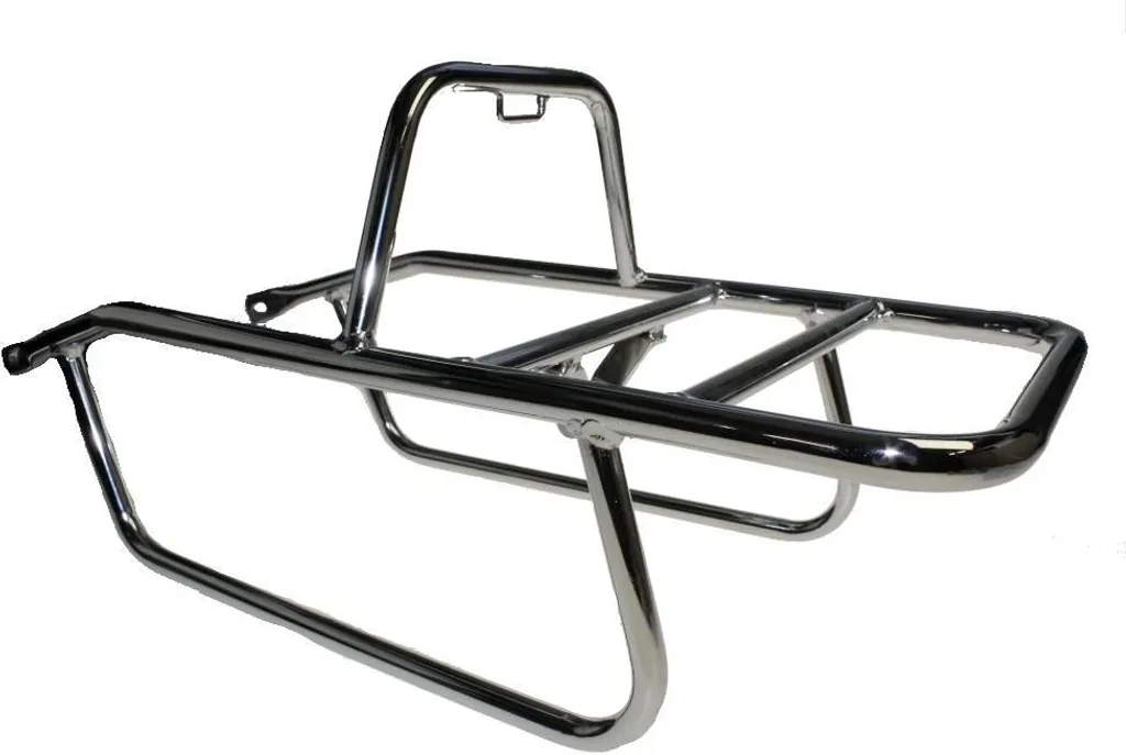 Porte-bagages Zündapp GTS 50 Type 517 en acier chromé haute finition