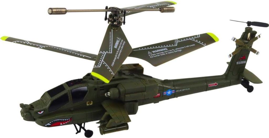 LEAN Toys 20877 Vojenský vrtuľník Apache R/C Syma S109H, Obrázok produktu 