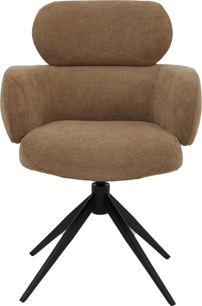 Chaise de salle à manger pivotante idéale pour table de séjour moderne - 5
