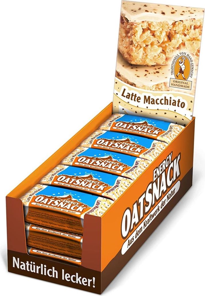 Davina Energy Oat Snack - 15 Riegel Latte Macchiato Produktbild 