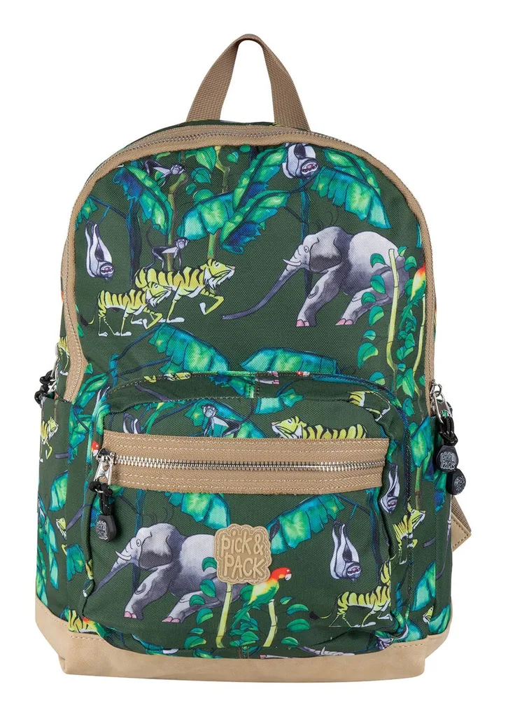 Pick & Pack Backpack 10L Bamboo Verde - Must-Have Back to School