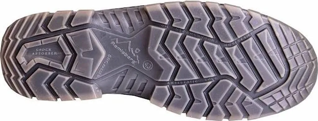 Chaussures de protection S3 en cuir noir Hase Luzern T41