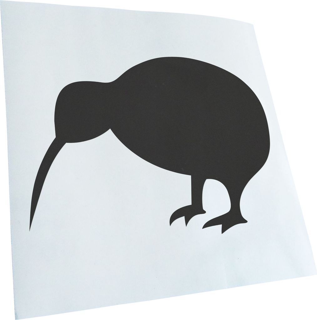 Kiwistar - Autoaufkleber - Kompass - Neon Matt - Aufkleber für Auto Kfz Fahrrad, LKW, Truck Mofa