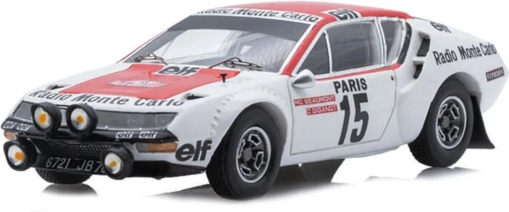 Alpine A310 n°15 Rallye Monte Carlo 1976 Etincelle 1:43 miniature