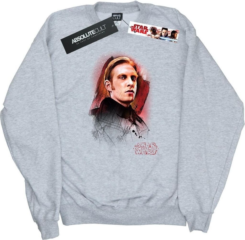 Star Wars - "The Last Jedi" Sweatshirt für Herren BI46259 (3XL) (Grau)