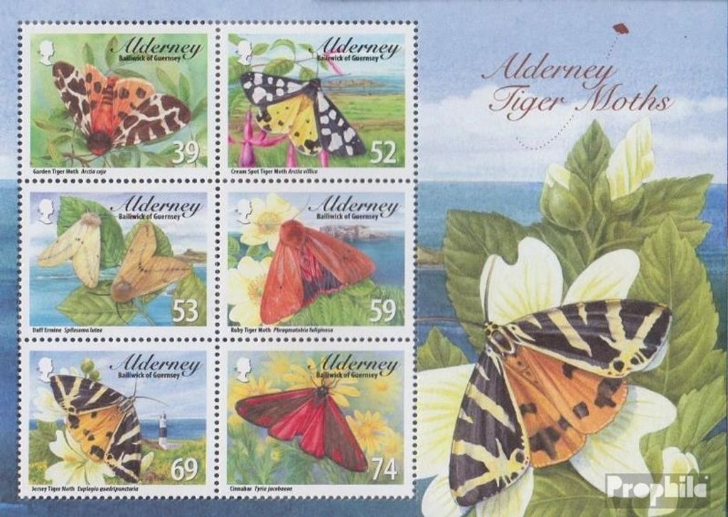 Briefmarken GB - Alderney 2012 Mi Block30 (kompl.Ausg.) Produktbild 