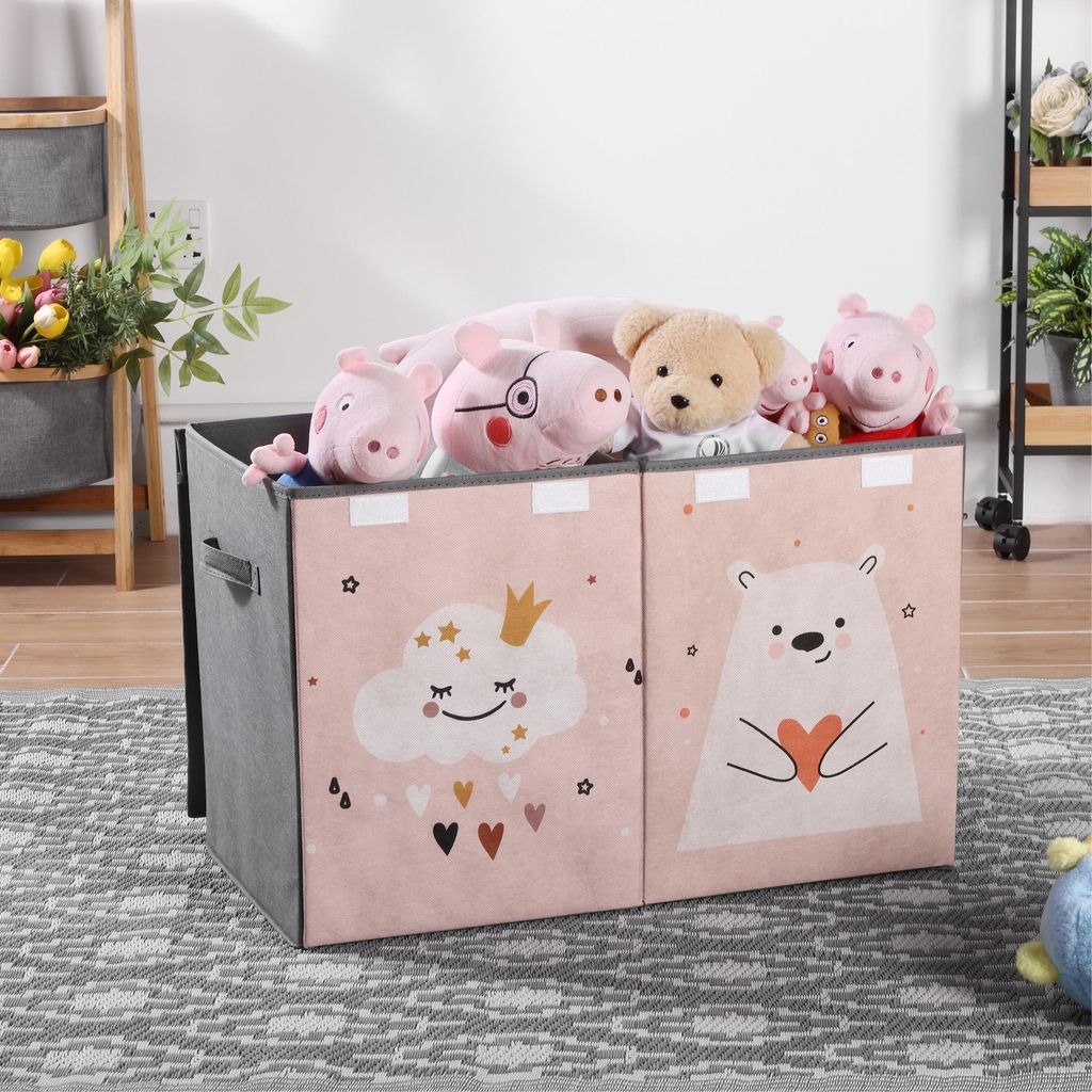 Navaris Kinder Aufbewahrungsbox groß - Spielzeug Produktbild 