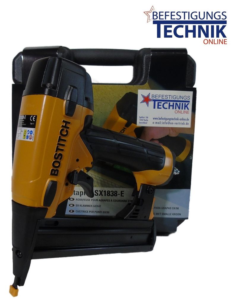 Bostitch | Kleines Druckluft-Heftgerät SX1838