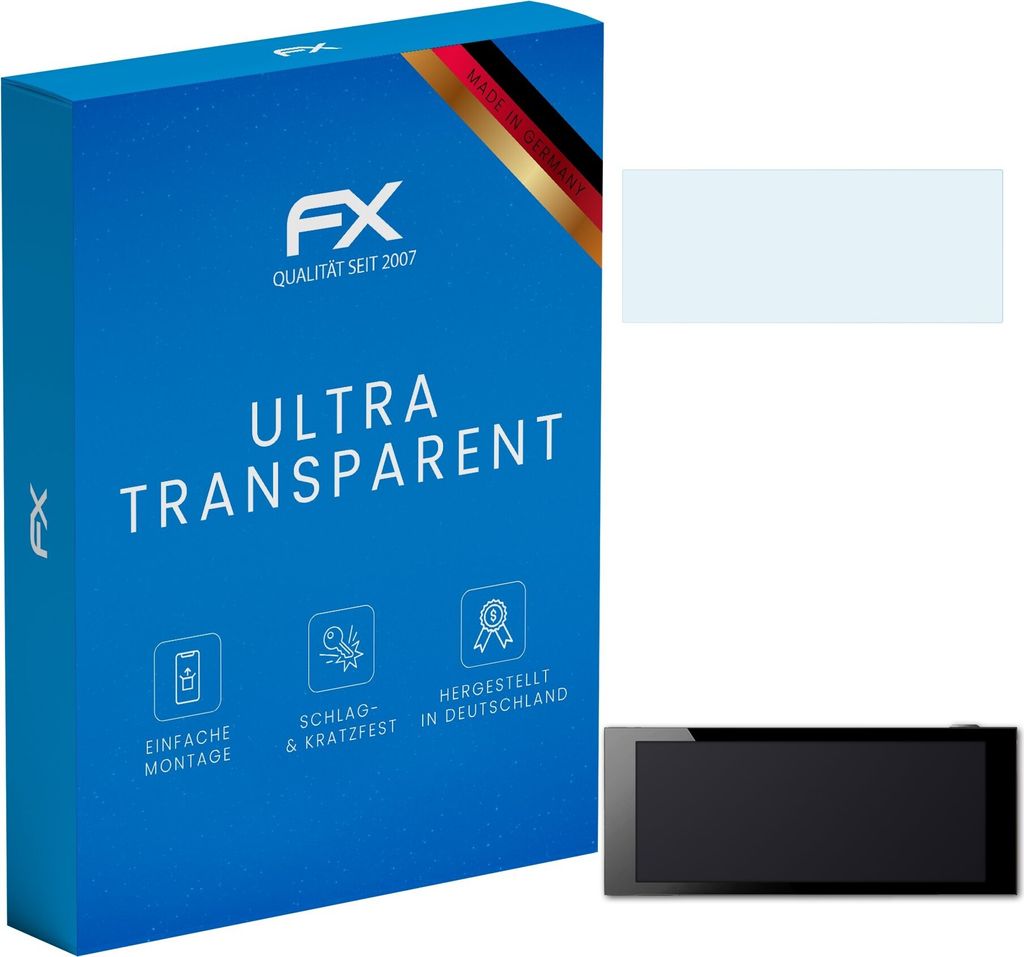 atFoliX FX-Clear 3x Schutzfolie kompatibel mit KeepKey Hardware Wallet Displayschutzfolie