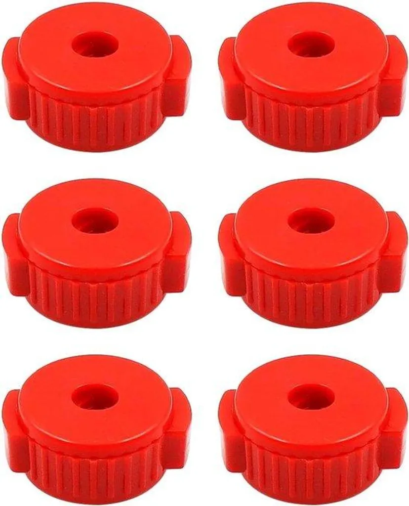 Kit de 6 instruments de percussion rouges pour éveil et rythmique