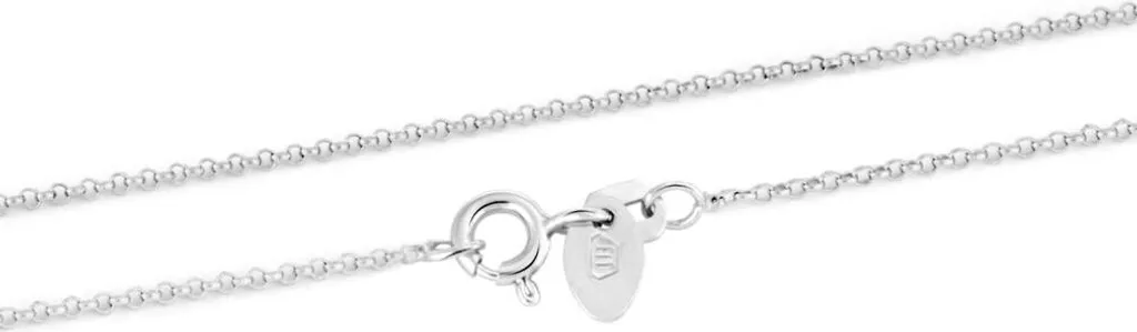 Chaîne en argent Anker AGS1073 CH élégante - Maille forçat 55 cm
