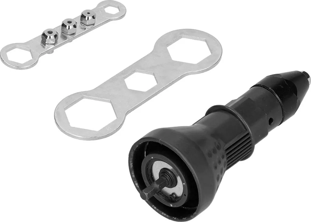 Rivettatrice Elettrica per Trapano Avvitatore - Offerta Professionale Nero