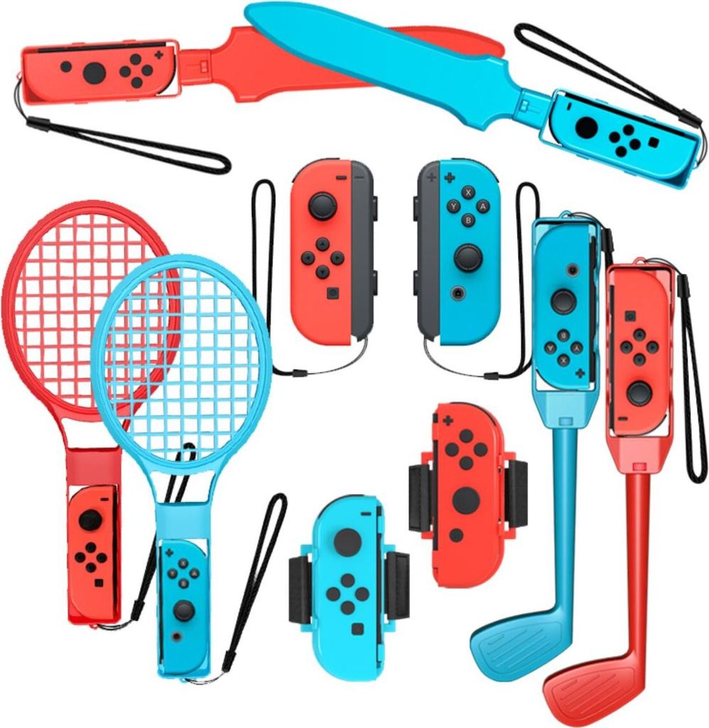 Kit d'accessoires familiaux Nintendo Switch Sport 10-en-1 Image du produit 