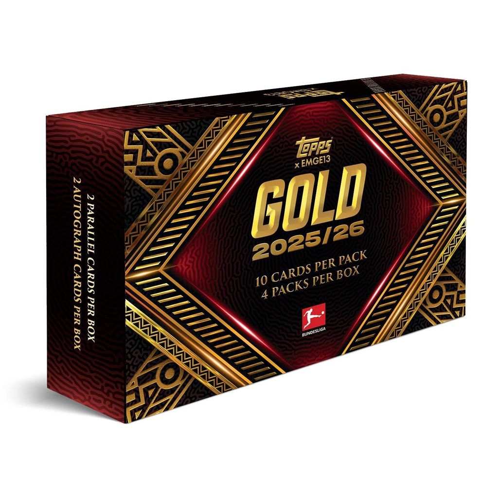 Topps Bundesliga Gold 2025/26 Hobby Box - NEU Sealed/OVP