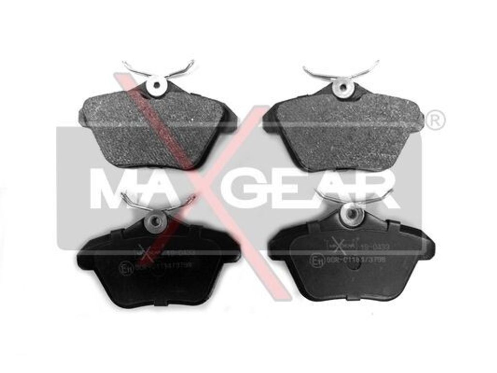 MAXGEAR Bremsbeläge Satz Hinten Bremsklötze für ALFA ROMEO 156 (932) 19-0433