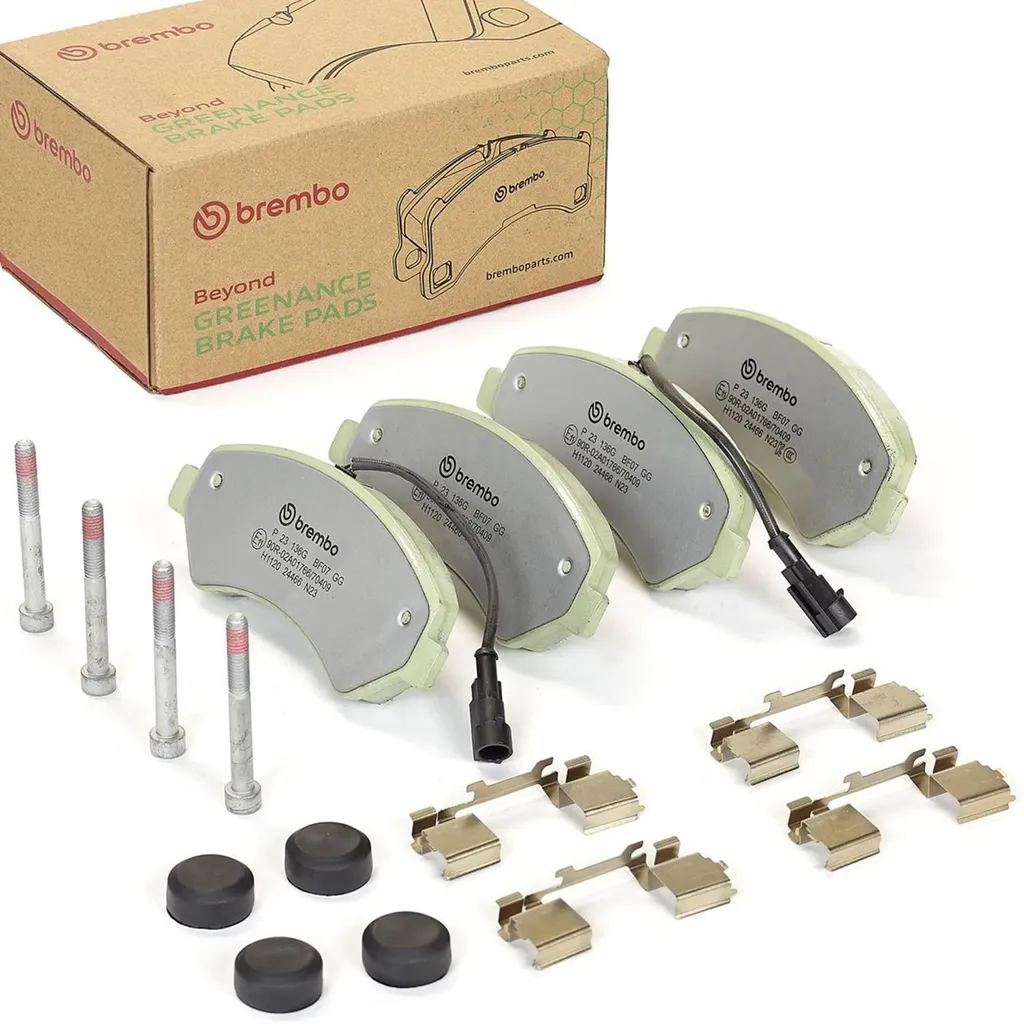 Plaquettes Brembo P 23 136G à haute performance pour Opel Movano C