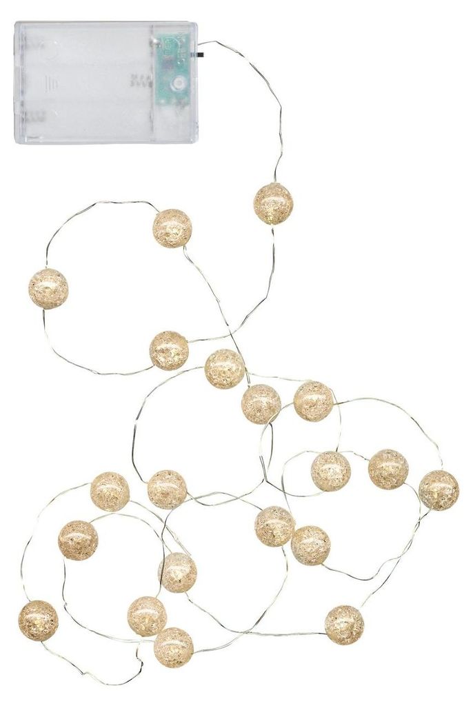 Best Season LED-Lichterkette "Marble Balls" 15 tlg Kabel: Produktbild 