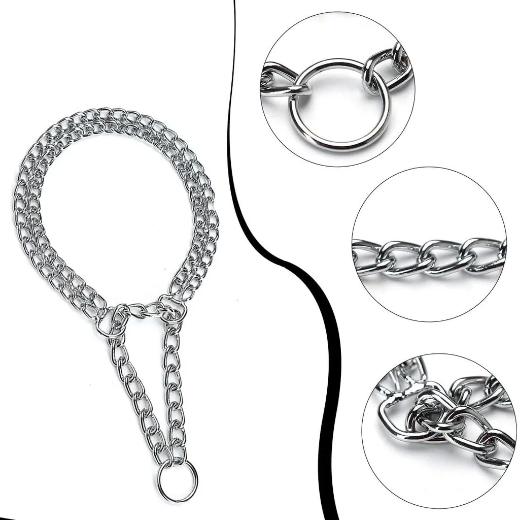 Collier d'entraînement pour chien robuste avec boucle confort réglable