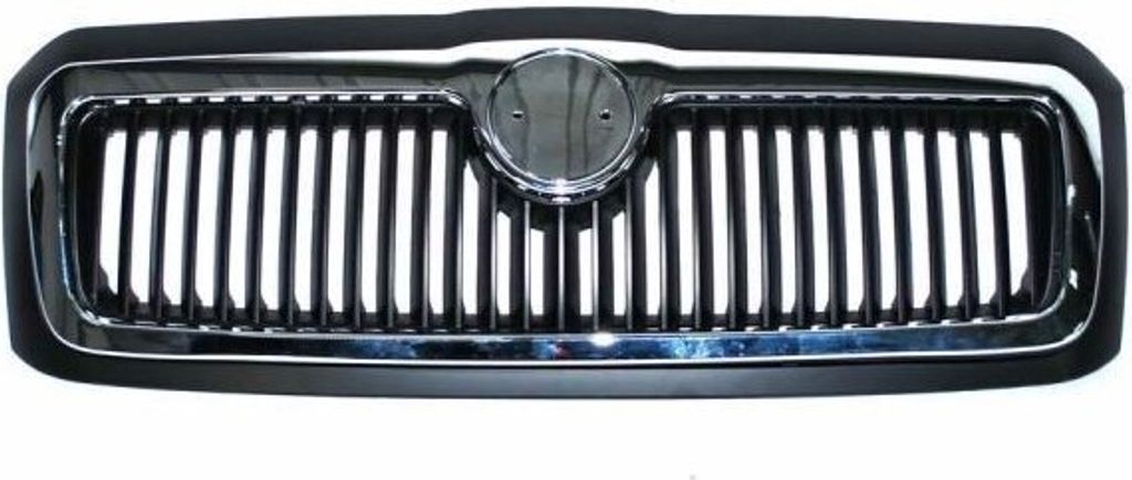 BLIC 6502-07-7520991P Kühlergrill Frontgrill für SKODA Octavia I Combi (1U5) Chrom/Schwarz
