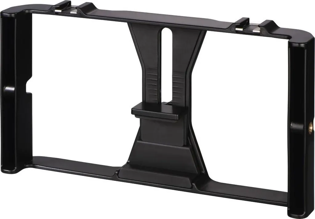 Support Smartphone avec Griffe Flash - Stabilisateur Hama Grip Antidérapant