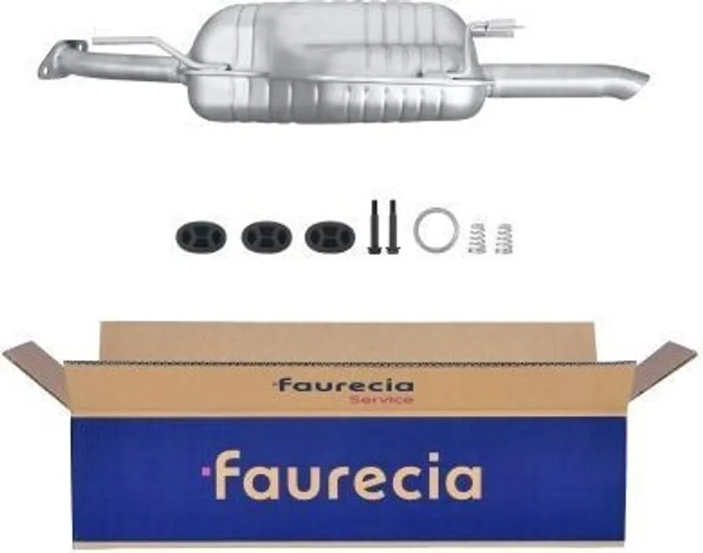 Silencieux arrière pour Astra G : pot d'échappement HELLA 8LD 366 031-251