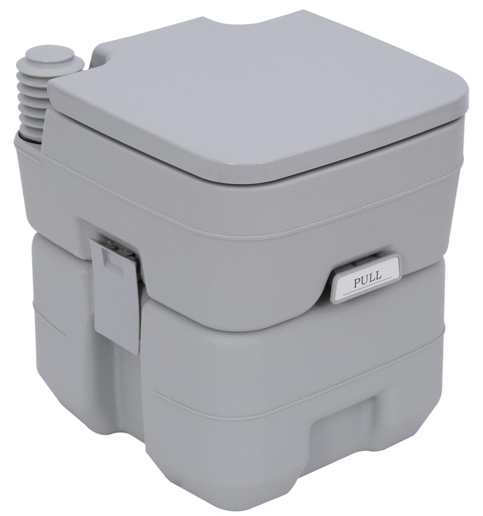 Outsunny Campingtoilette, 20 L Mobil-WC, Camping-WC mit Produktbild 