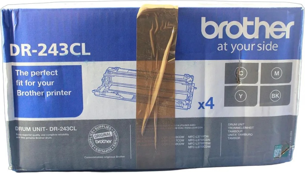 Tambour Brother DR-243CL pour Imprimer sans Traces : Pack de Rechange