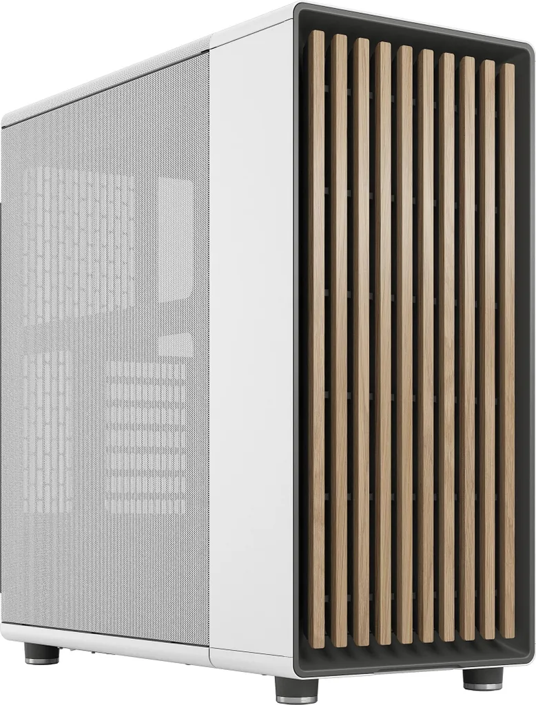 Acquista Fractal Design North Chalk White: Case PC in Vero Rovere