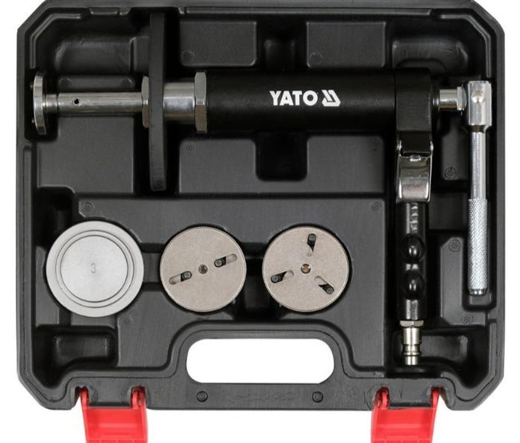 YATO Bremskolbenrücksteller-Set YT-06711 Kohlenstoffstahl für Alfa Romeo Audi Citroen Fiat Ford GM Honda Jaguar Lancia Land Rover Mazda Nissan Pe...
