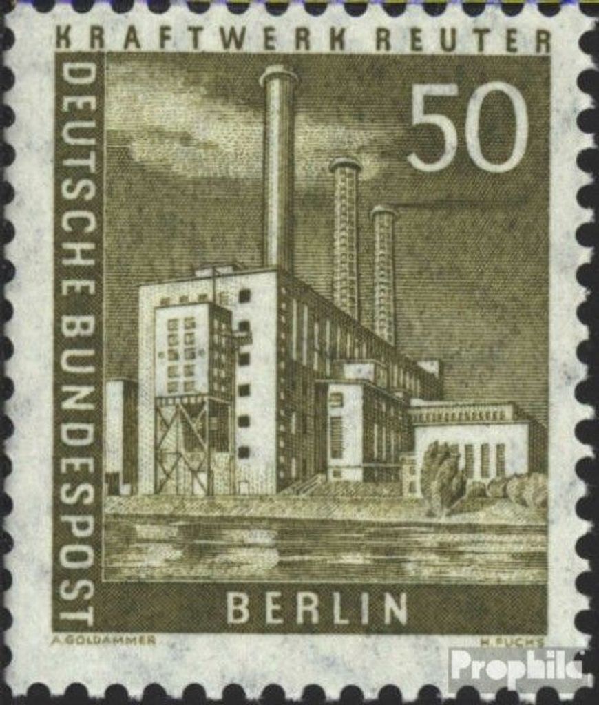 Briefmarken Berlin (West) 1956 Mi 150 postfrisch Stadtbilder