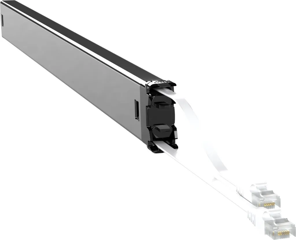 PATCHBOX C60UTPXC6AX31W Câble réseau Cat6a U/UTP Blanc de 2,5m