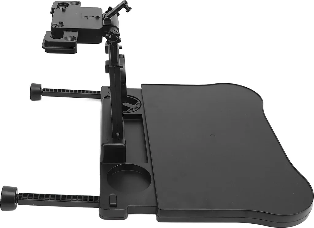Tablette de voyage pour voiture avec porte-gobelet et bureau pliable