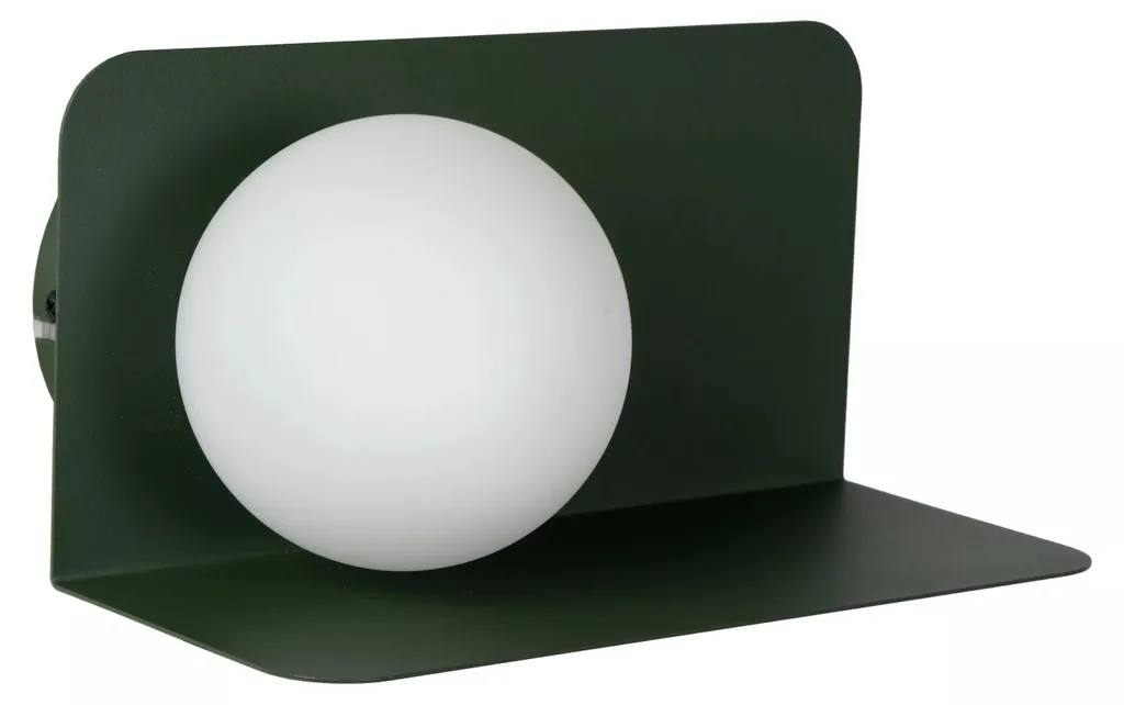 Luminaire applique murale en verre vert Lucide BONNI G9 style moderne