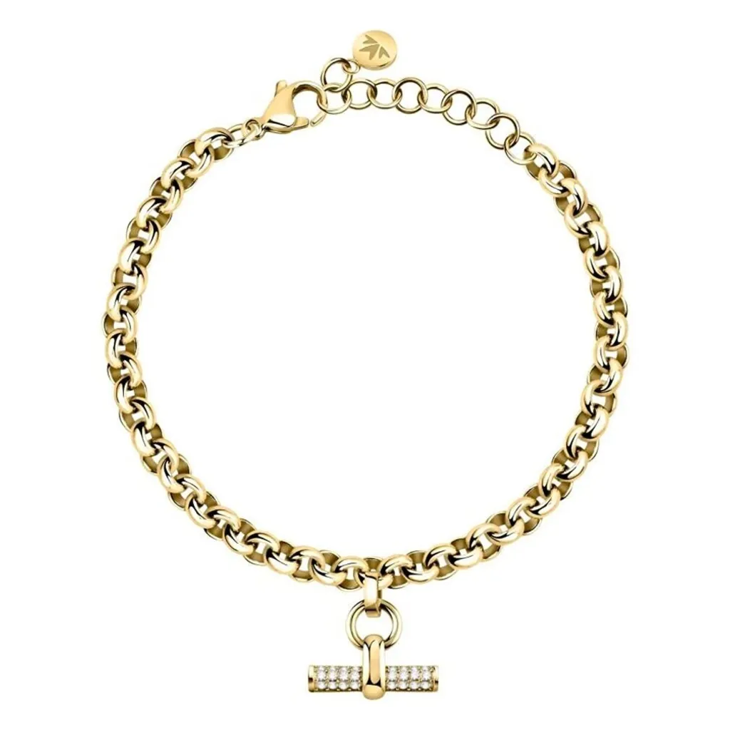 Bracciale Morellato SAUC06 in Acciaio 316L Placcato Oro