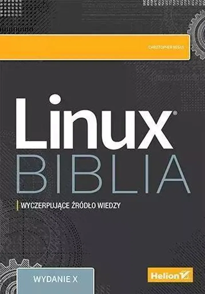 Livre Informatique Linux Biblia de Christopher Negus - Édition Polonaise