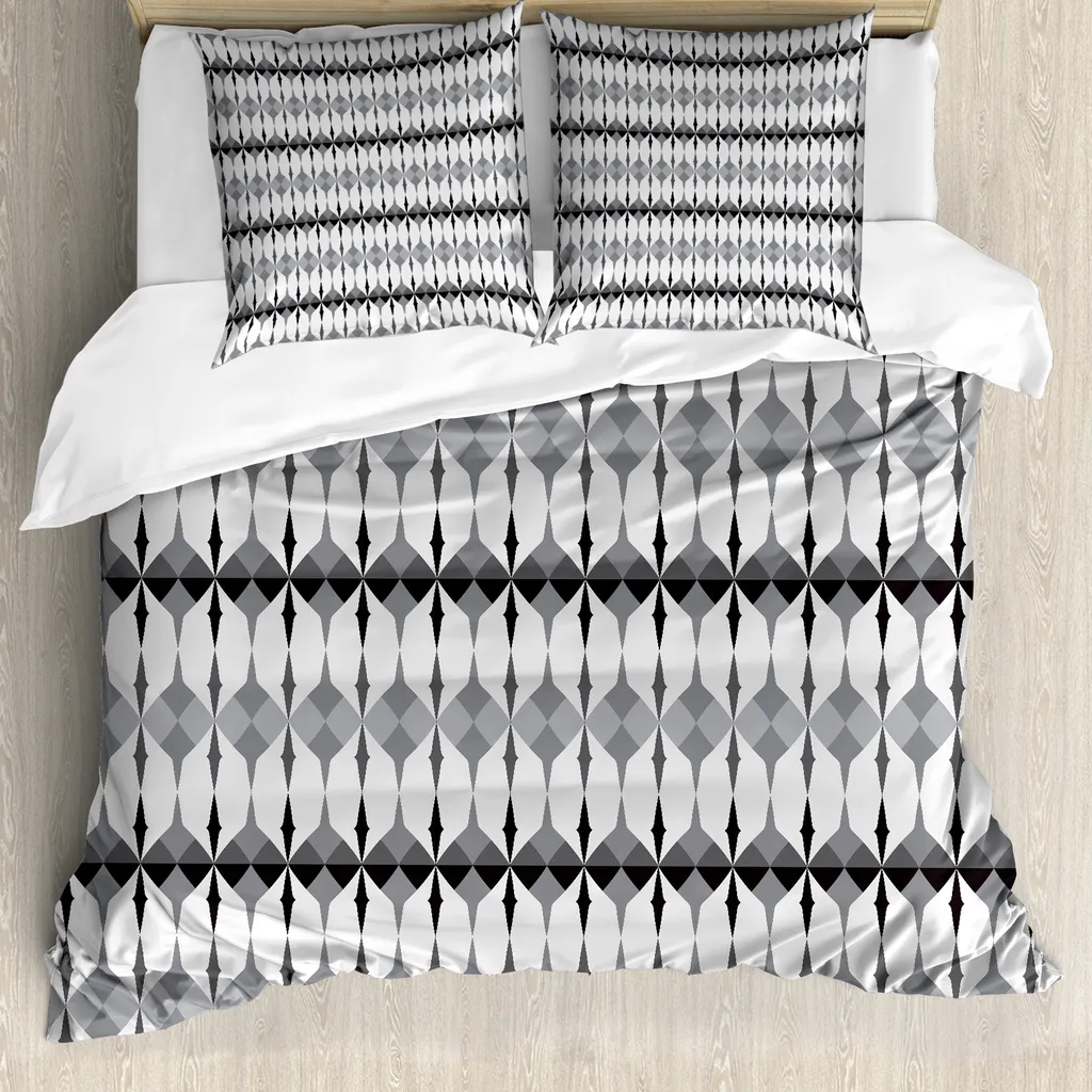 Copripiumino Geometrico ABAKUHAUS 155x220 | Design Moderno Anallergico