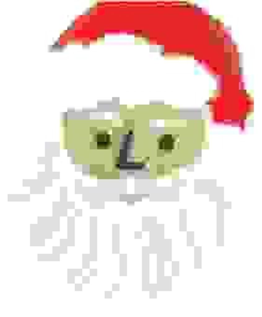 Serviette Weihnachtsmann,MIX