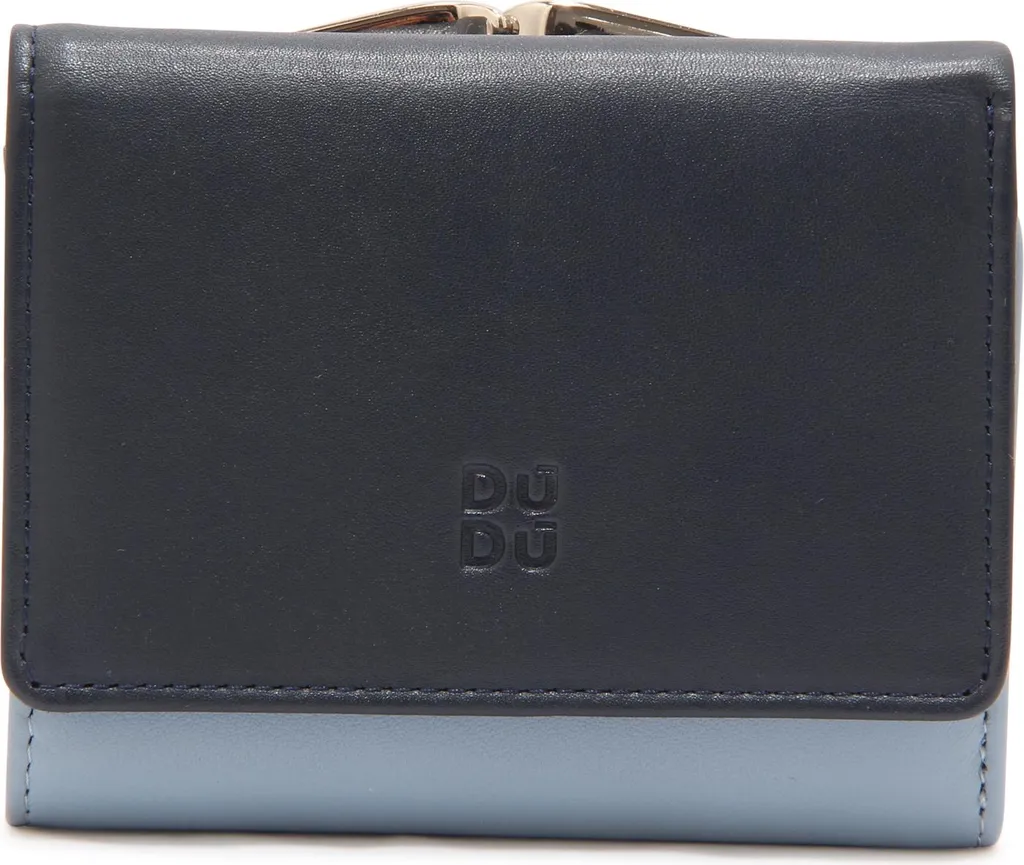 Porte-monnaie en Cuir Véritable DuDu Corsica Format Compact de 11 cm RFID - 10