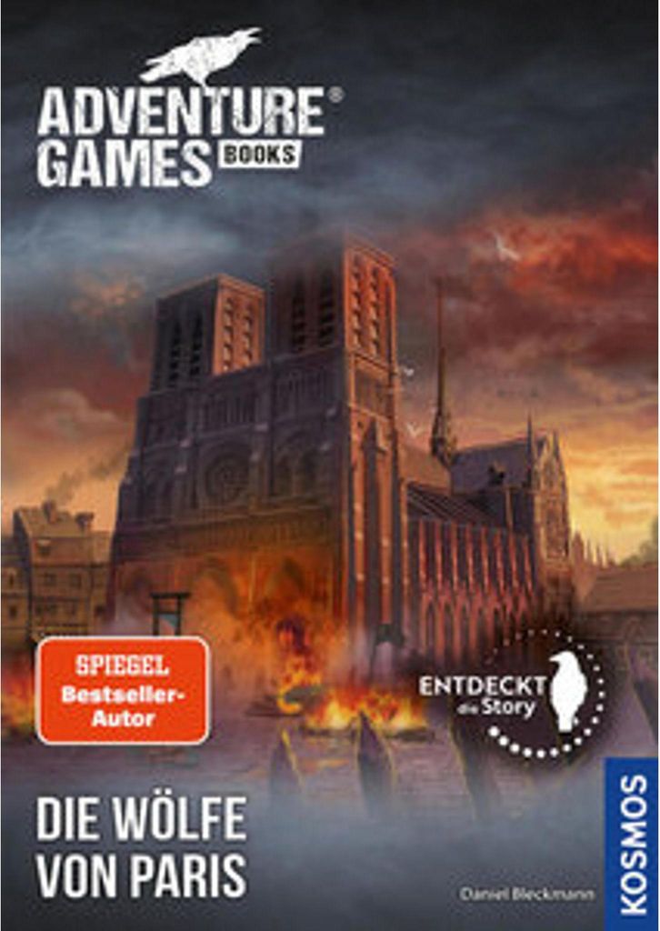 Adventure Games - Books: Die Wölfe von Paris