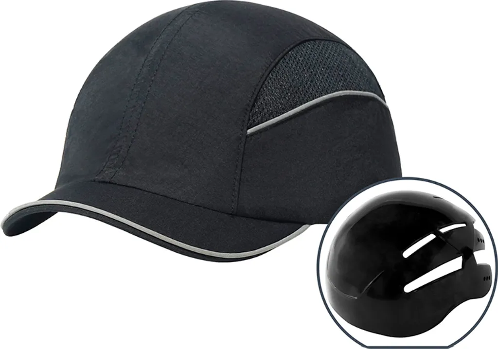 Casquette anti-choc confortable en tissu respirant taille S