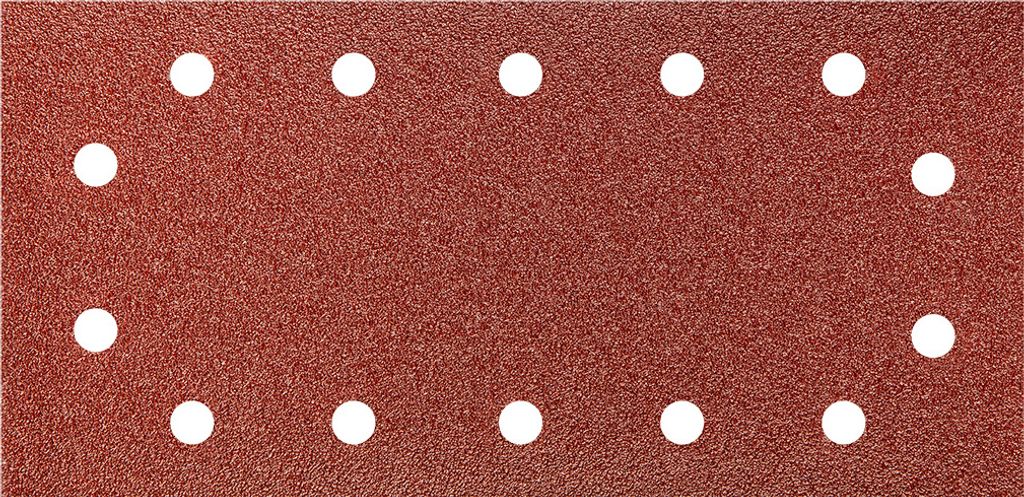 GRAPHITE Klett-Schleifpapier mit Klettunterlage 115x230 mm/93x185 mm, Körnung 40/60/80/100/120/180/240, 5 Stück K 60