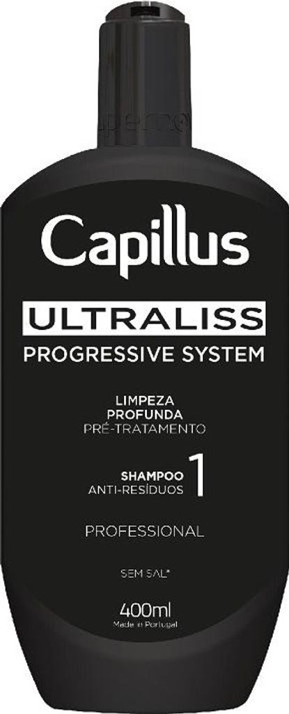 Capillus Ultraliss Nanoplastia, Reinigungsshampoo, Schritt 1, 400 ml