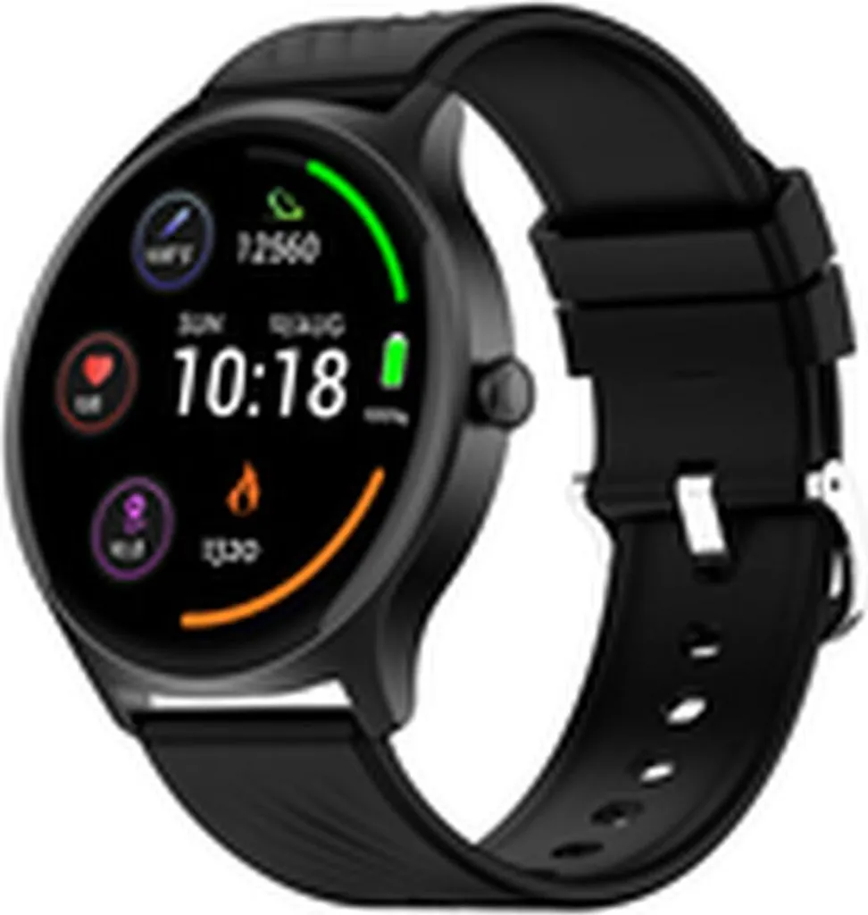 Montre intelligente Denver SWC-387B Noir avec Cardiofréquencemètre Pro