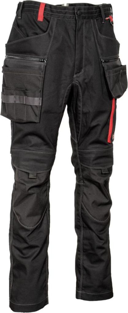 Cofra Arbeitshose Stretch, mit Nageltasche schwarz 46