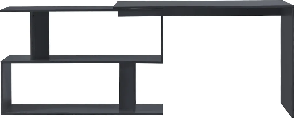 Bureau d'angle gain de place pour optimiser les petits espaces gris