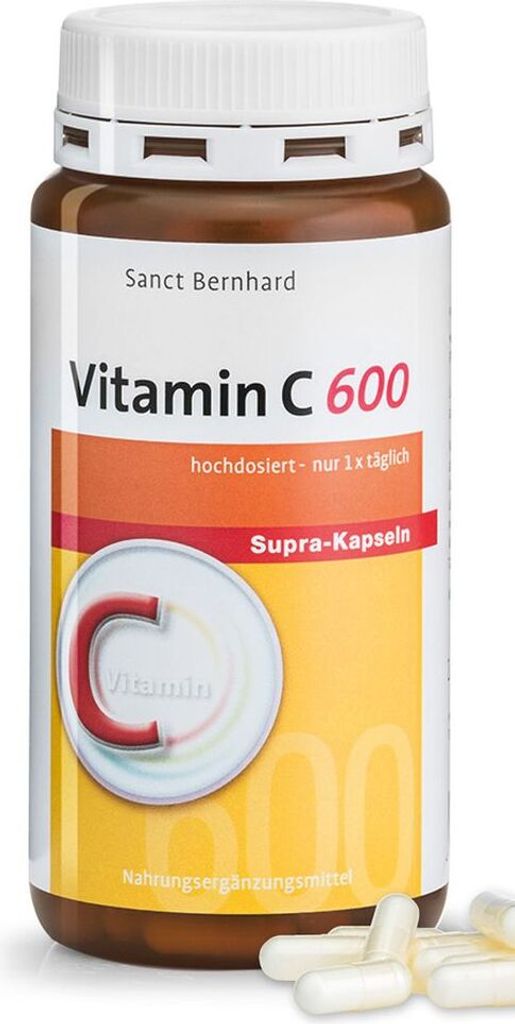 Sanct Bernhard Vitamin C 600 - 180 Supra-Kapseln